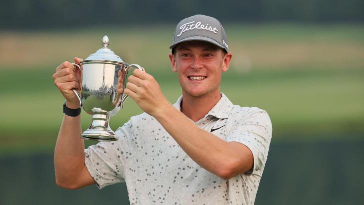 Golfer Vincent Norrman